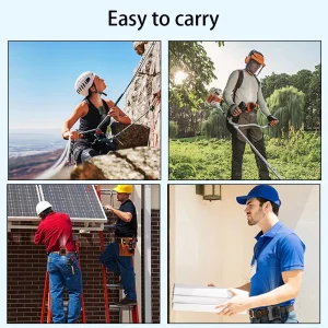 USB Rechargeable Waist Clip Fan Mobile Power for Outdoor - Thumbnail Image 5