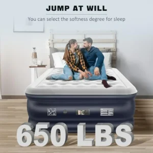Air Mattress Full with Built-in Pump, Inflatable Mattress - Thumbnail Image 2