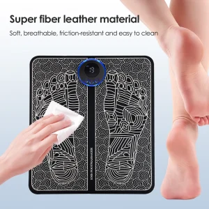 Smart EMS Foot Massger 8 Modes 19 Level Foot Massager Pad Blood Circulation - Thumbnail Image 4