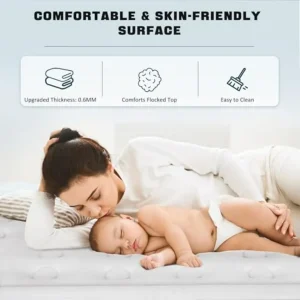 Air Mattress Full with Built-in Pump, Inflatable Mattress - Thumbnail Image 5