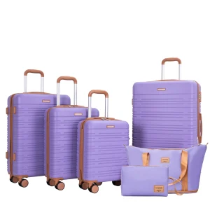 Luggage Sets 4 Piece,Suitcases with Double Spinner Wheels - Thumbnail Image 7