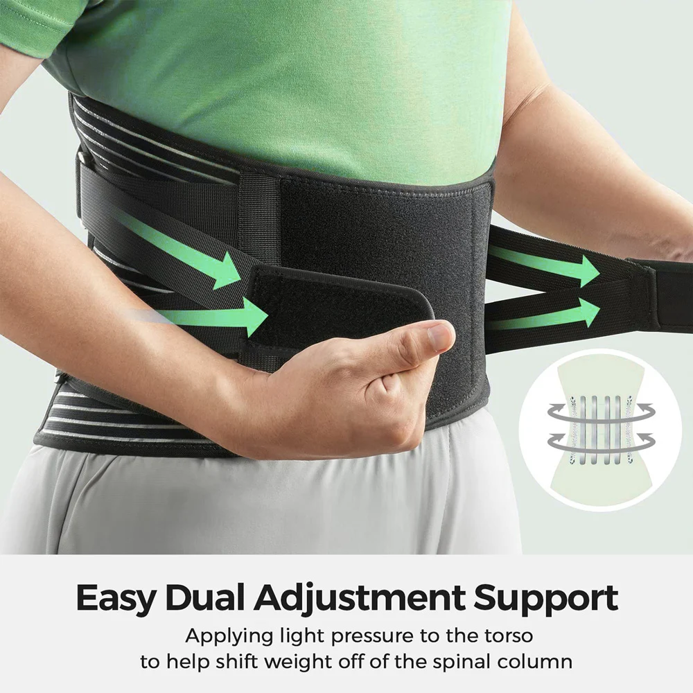 Breathable Anti-skid Spine Lumbar Support Belt - Image 3
