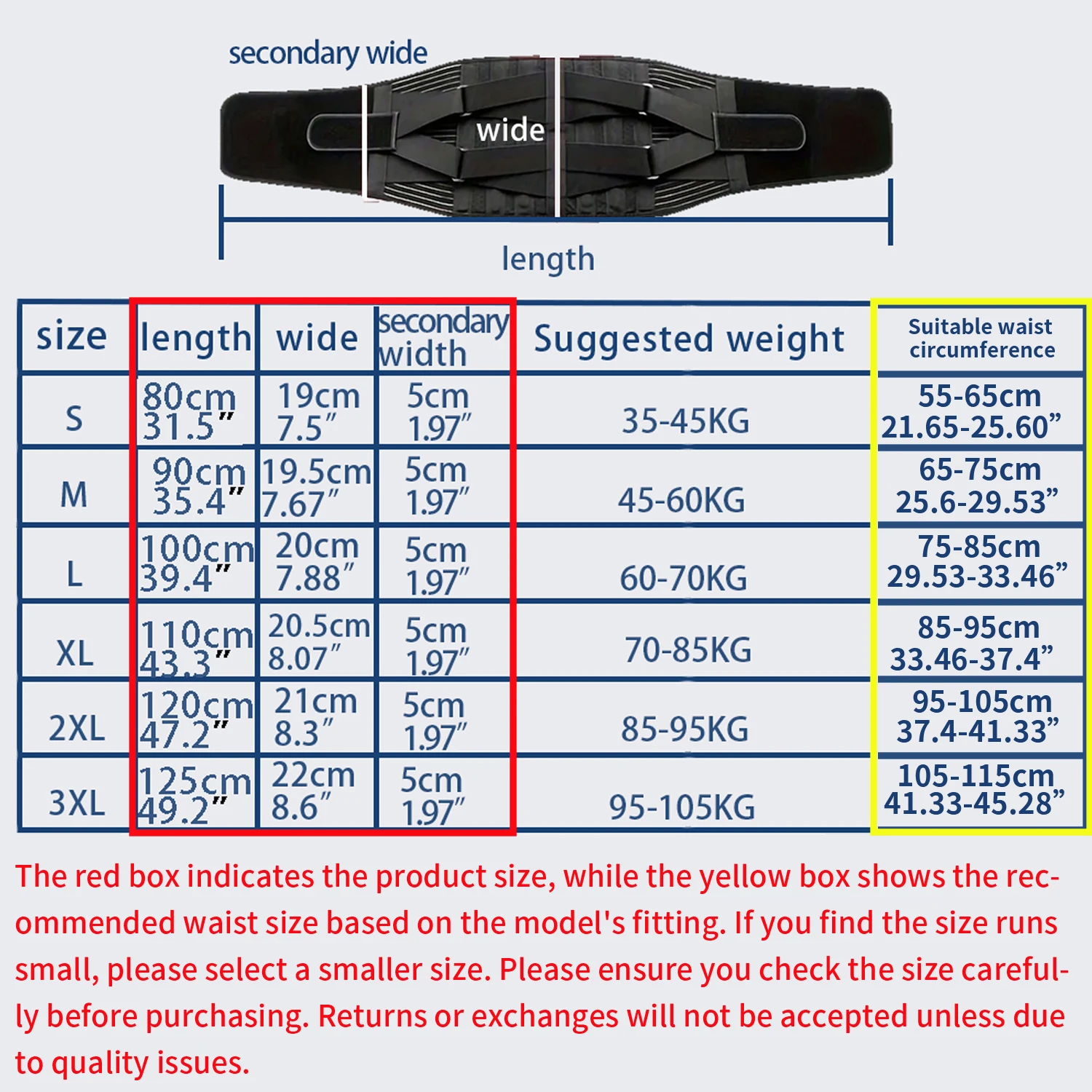 Breathable Anti-skid Spine Lumbar Support Belt - Image 2