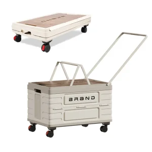 Heavy-Duty Mobile Organizer with 4 Silent Wheels
