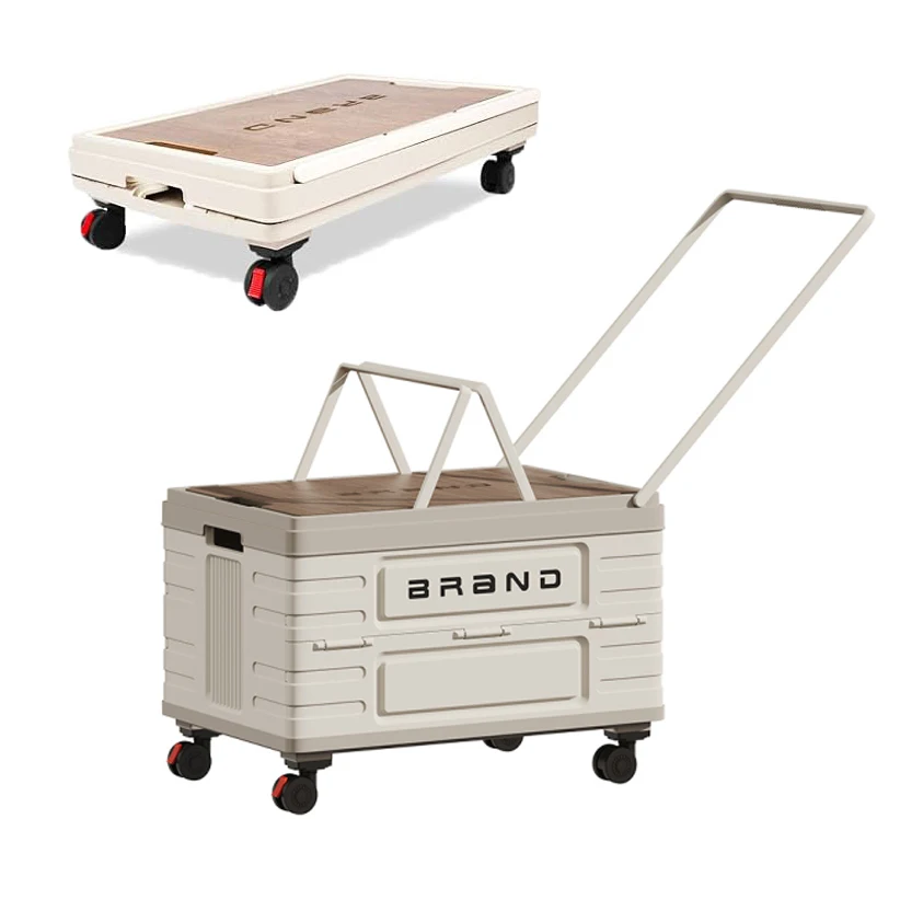 Heavy-Duty Mobile Organizer with 4 Silent Wheels - Image 1
