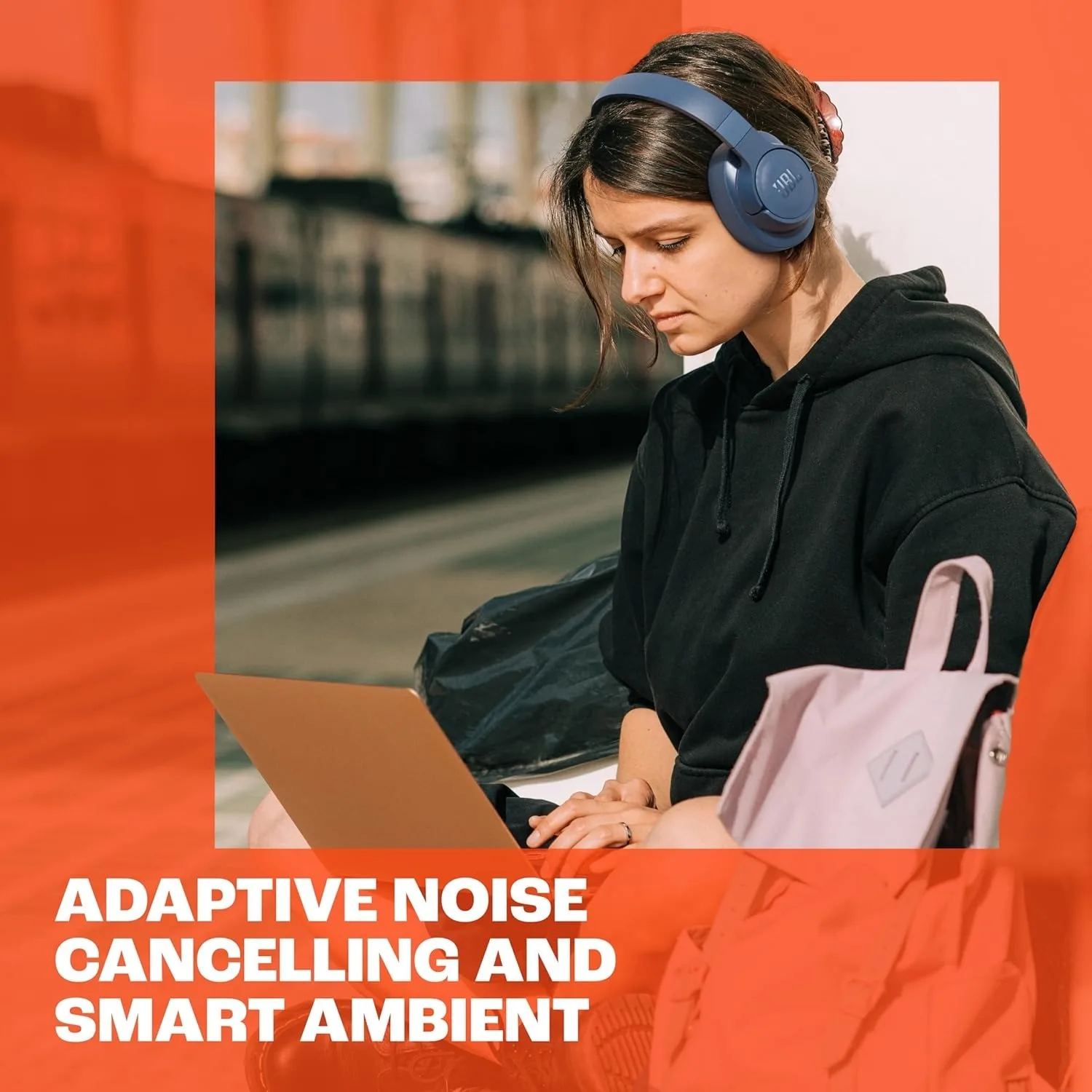 Wireless Over-Ear Headphones, Adaptive Noise Cancelling - Image 2
