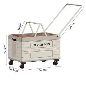 Heavy-Duty Mobile Organizer with 4 Silent Wheels - Thumbnail Image 5