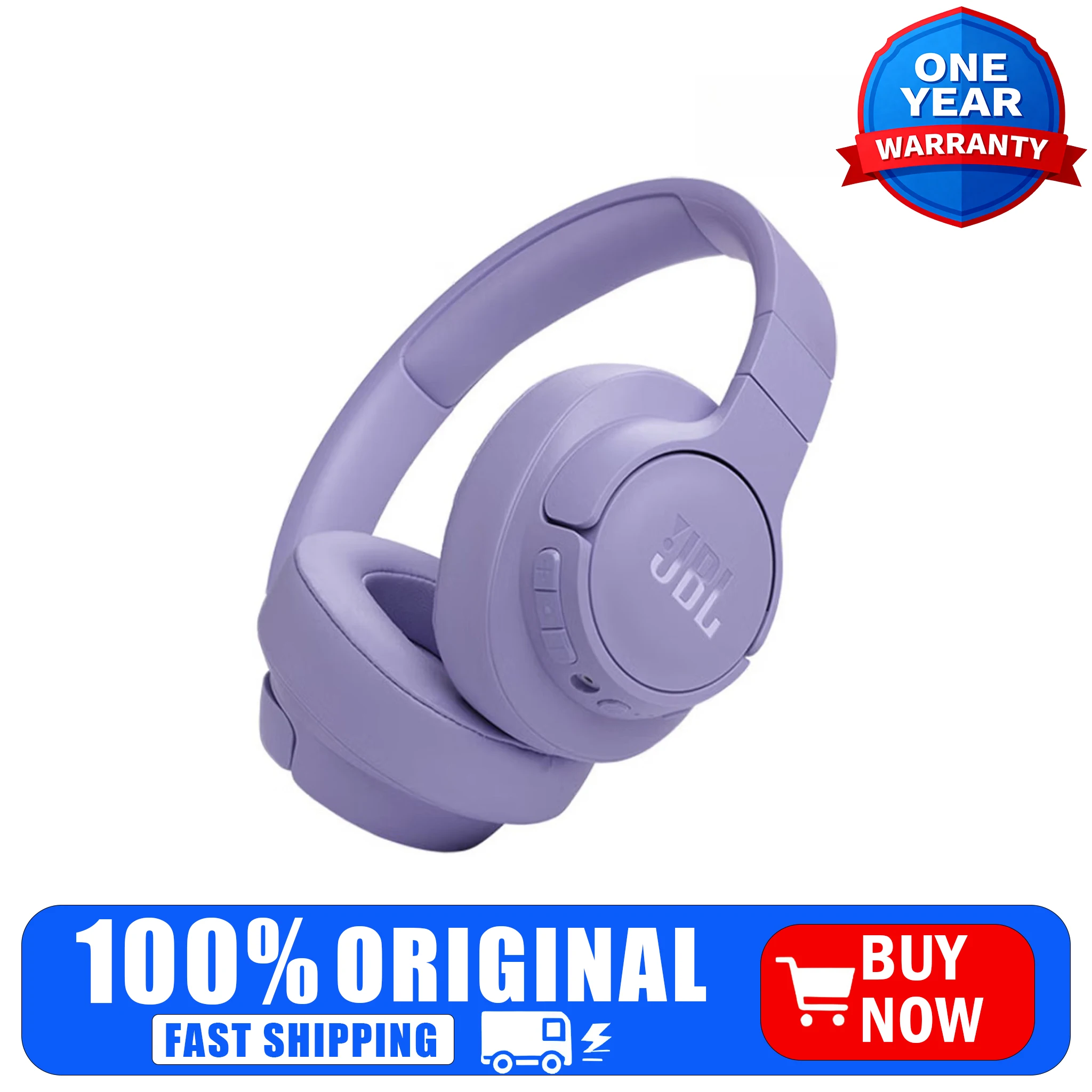Wireless Over-Ear Headphones, Adaptive Noise Cancelling - Image 1
