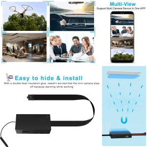 Mini camera wifi smart home security micro camera video recorder - Thumbnail Image 3