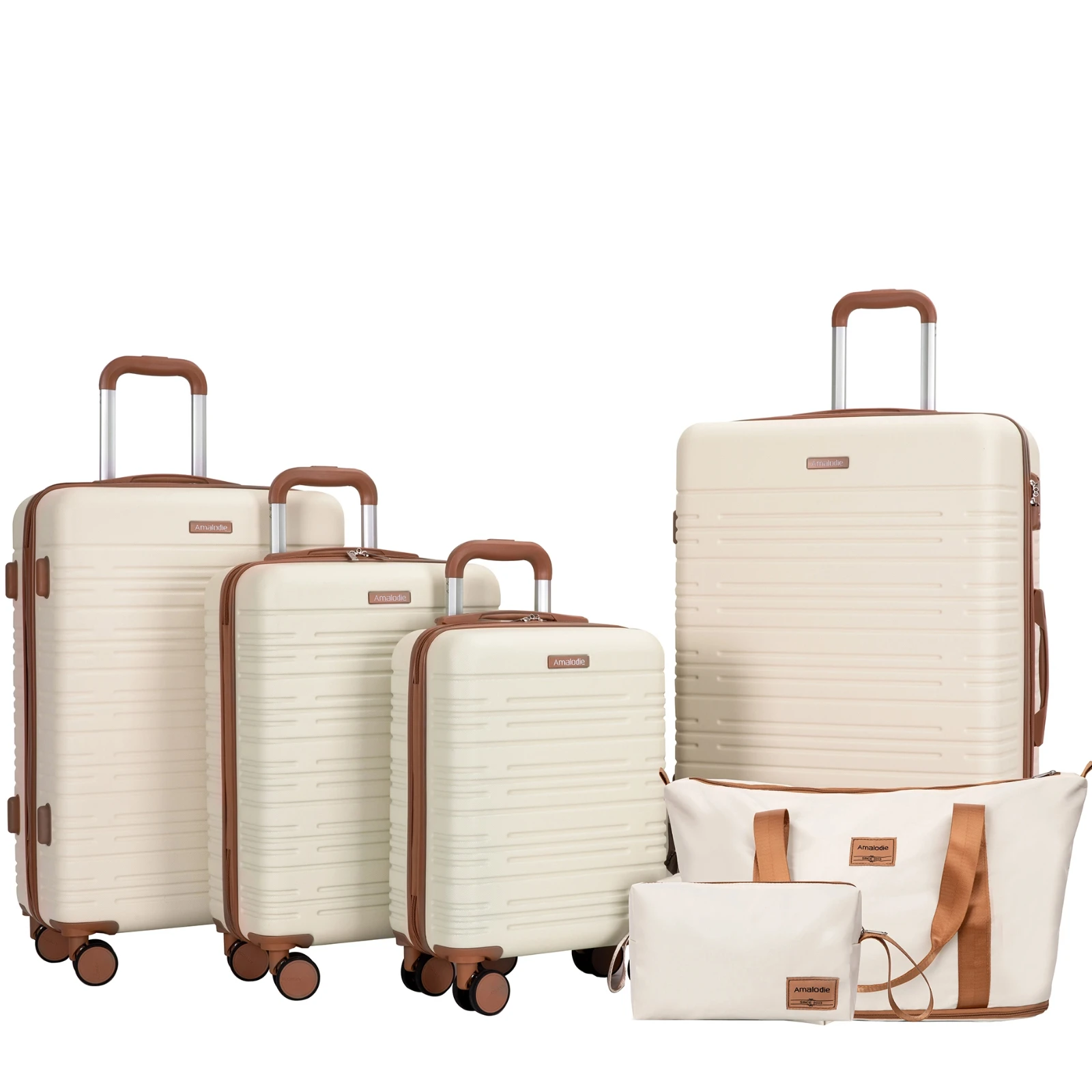 Luggage Sets 4 Piece, Suitcases with Travel Duffle Bag - Image 9
