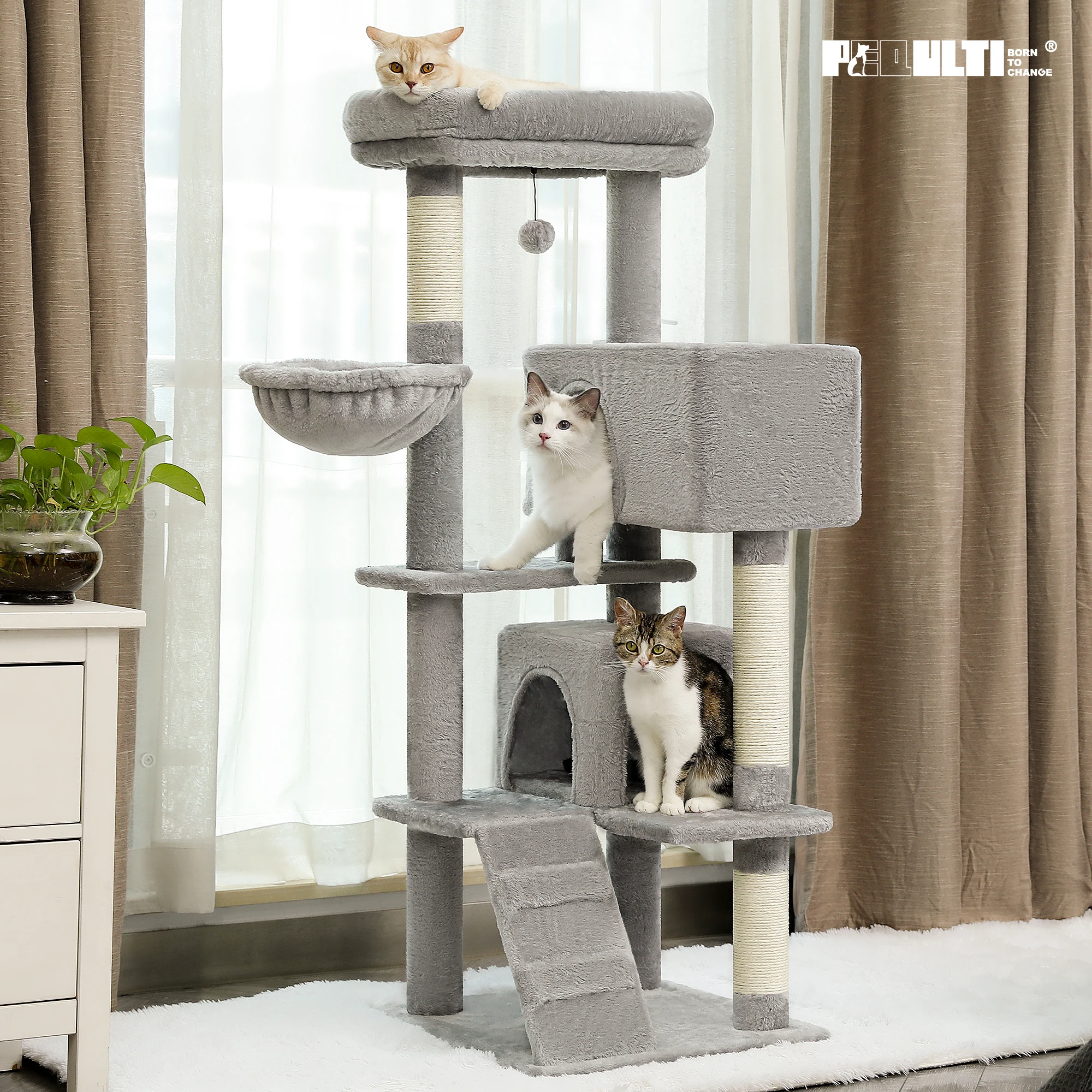 Cat Tree with Toy Cat Tower - Image 6