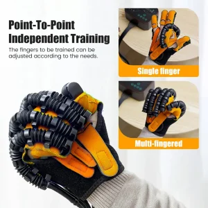 Rehabilitation Robot Glove Hand Device Finger Training Massage Gloves - Thumbnail Image 2