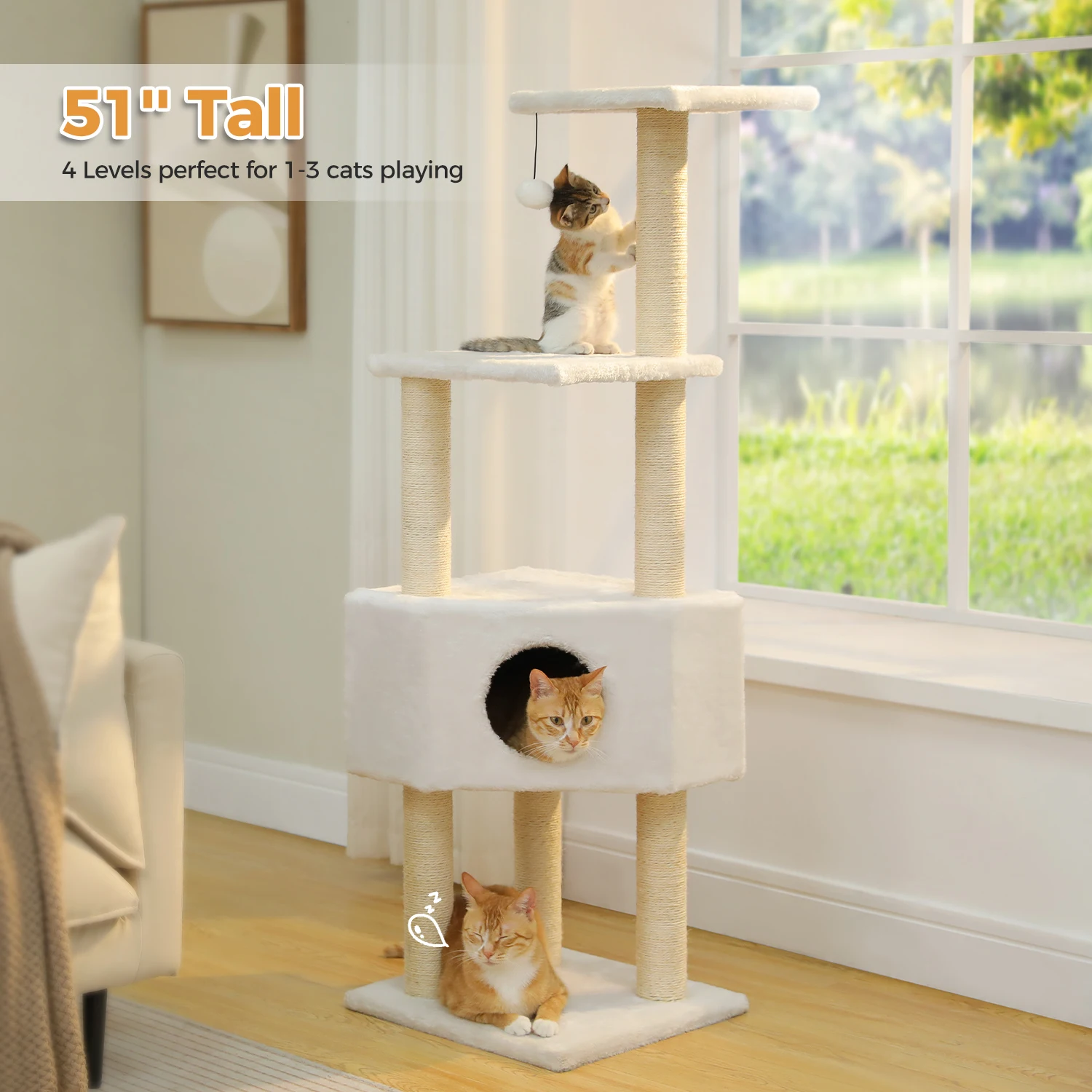 Cat Tree with Toy Cat Tower - Image 5