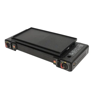2 Burners Portable Gas Stove with Piezo Ignition and Carrying Case 2x2500W High Power LPG/Butane for Camping Picnics Parties - Thumbnail Image 6