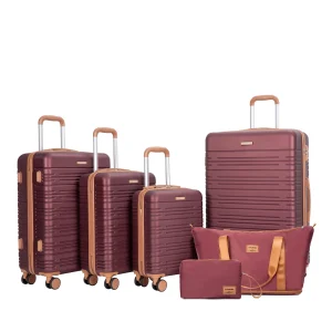 Luggage Sets 6 Piece, Suitcases with Travel Duffle Bag - Thumbnail Image 12
