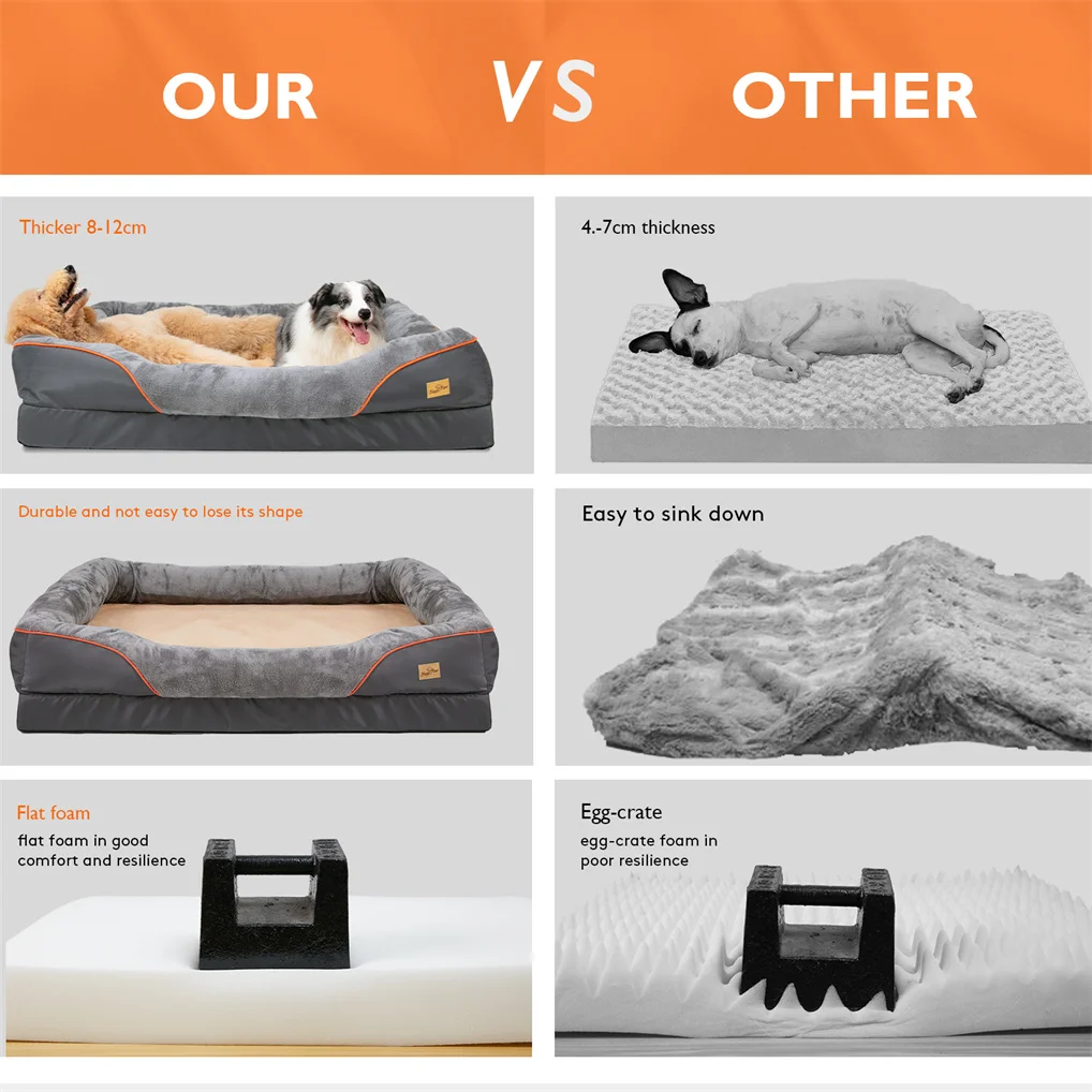 Jumbo Large Orthopedic Bed Removable Cover - Image 8