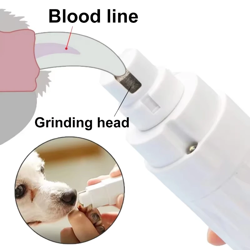 Professional 2-Speed Dog Nail Grinder - Image 1