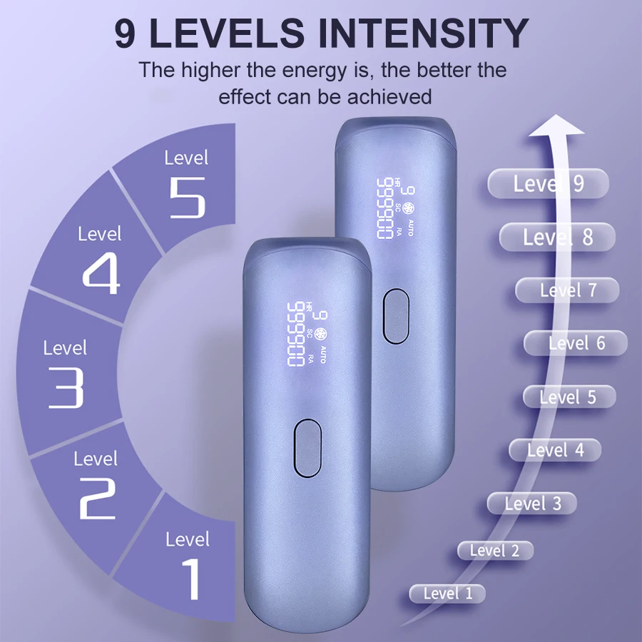 3in1 Portable Laser Hair Removal for Women Permanent Bikini Trimmer - Image 5
