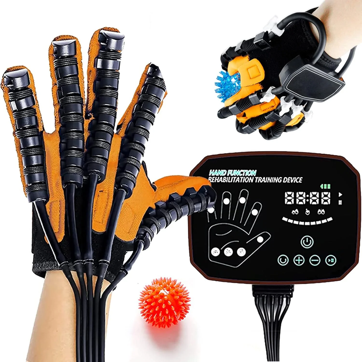 Rehabilitation Robot Glove Hand Device Finger Training Massage Gloves - Image 1