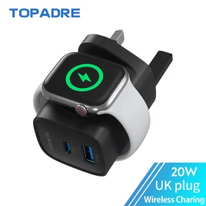For Apple Watch Charger with 20W Fast Charging Block, - Thumbnail Image 10