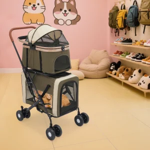 Foldable Pet Stroller for Small/Medium Pets - Thumbnail Image 7