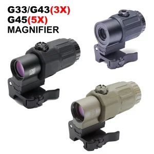 G33 G43 G45 Sight Fixed 3X 5X Magnifier Scope