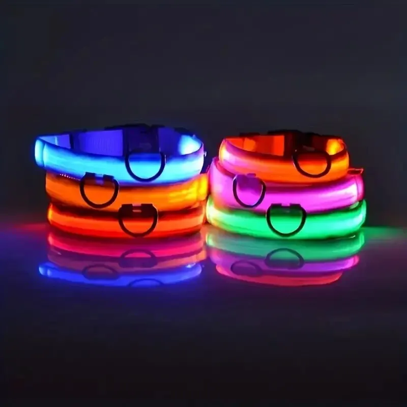 Night Glow Fluorescent Pet Dog Collar - Image 4