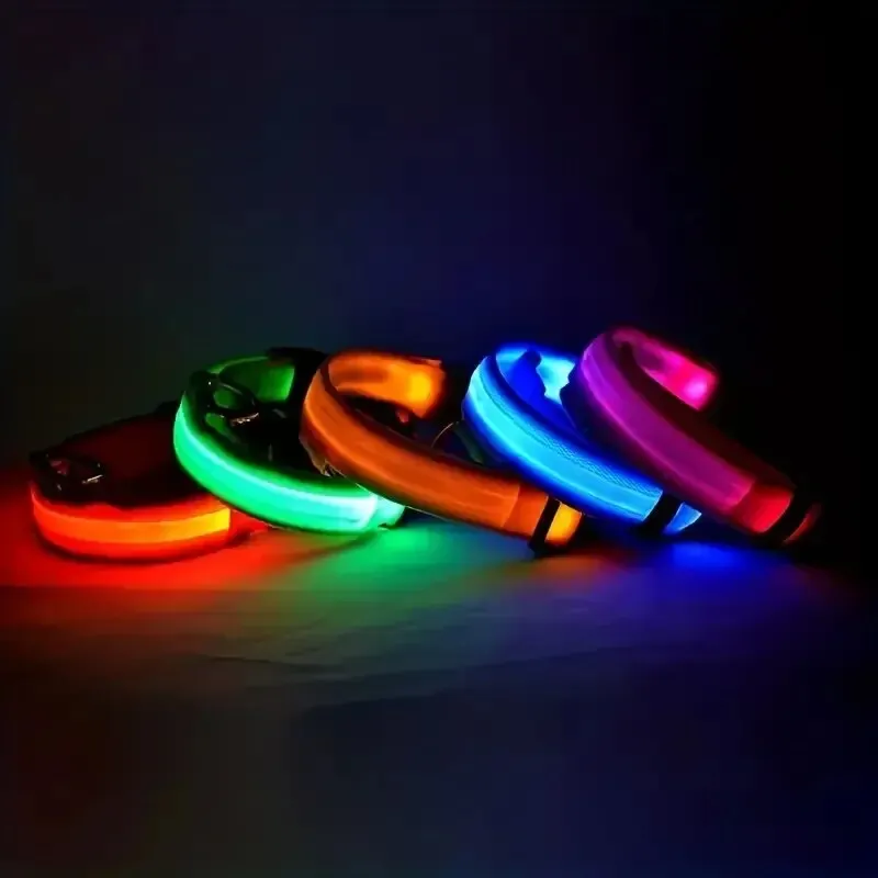 Night Glow Fluorescent Pet Dog Collar - Image 6