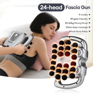 Vibration Body Massage Back Neck Shoulder Waist Massager Muscle
