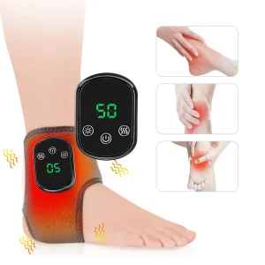 Electric Foot Heat Massager Hot Compresses Vibration Massager Breathable Material Foot and Ankle Joint Hot Compress Protection - Thumbnail Image 5