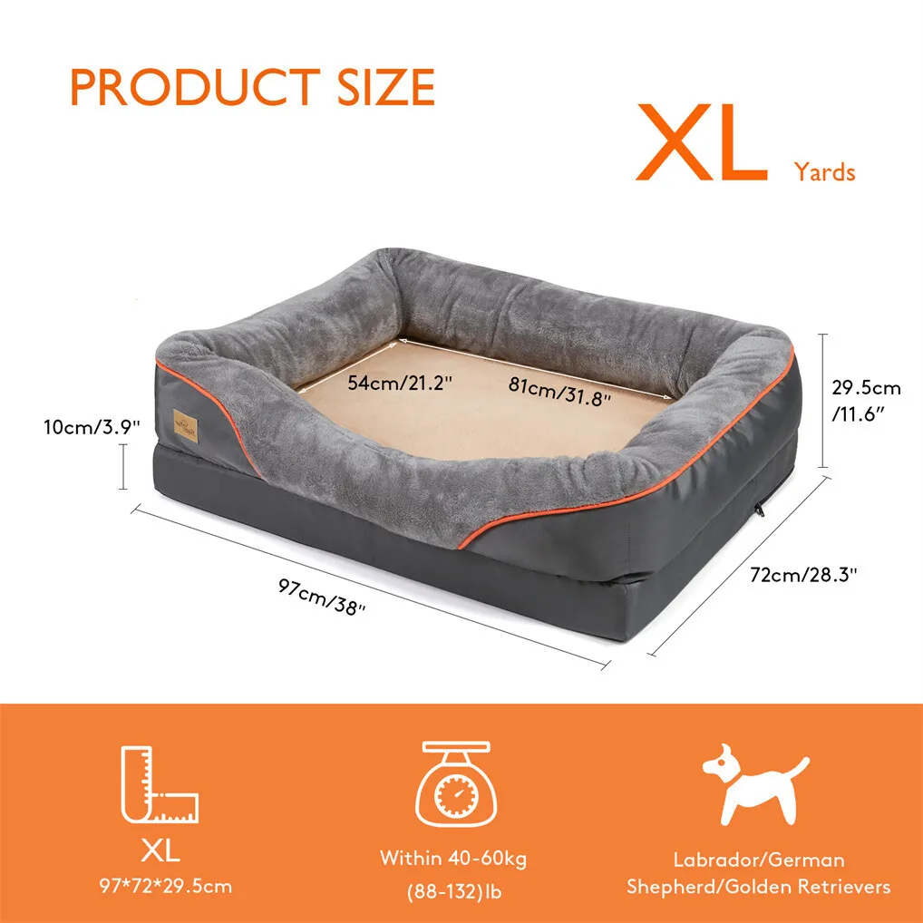 Jumbo Large Orthopedic Bed Removable Cover - Image 11