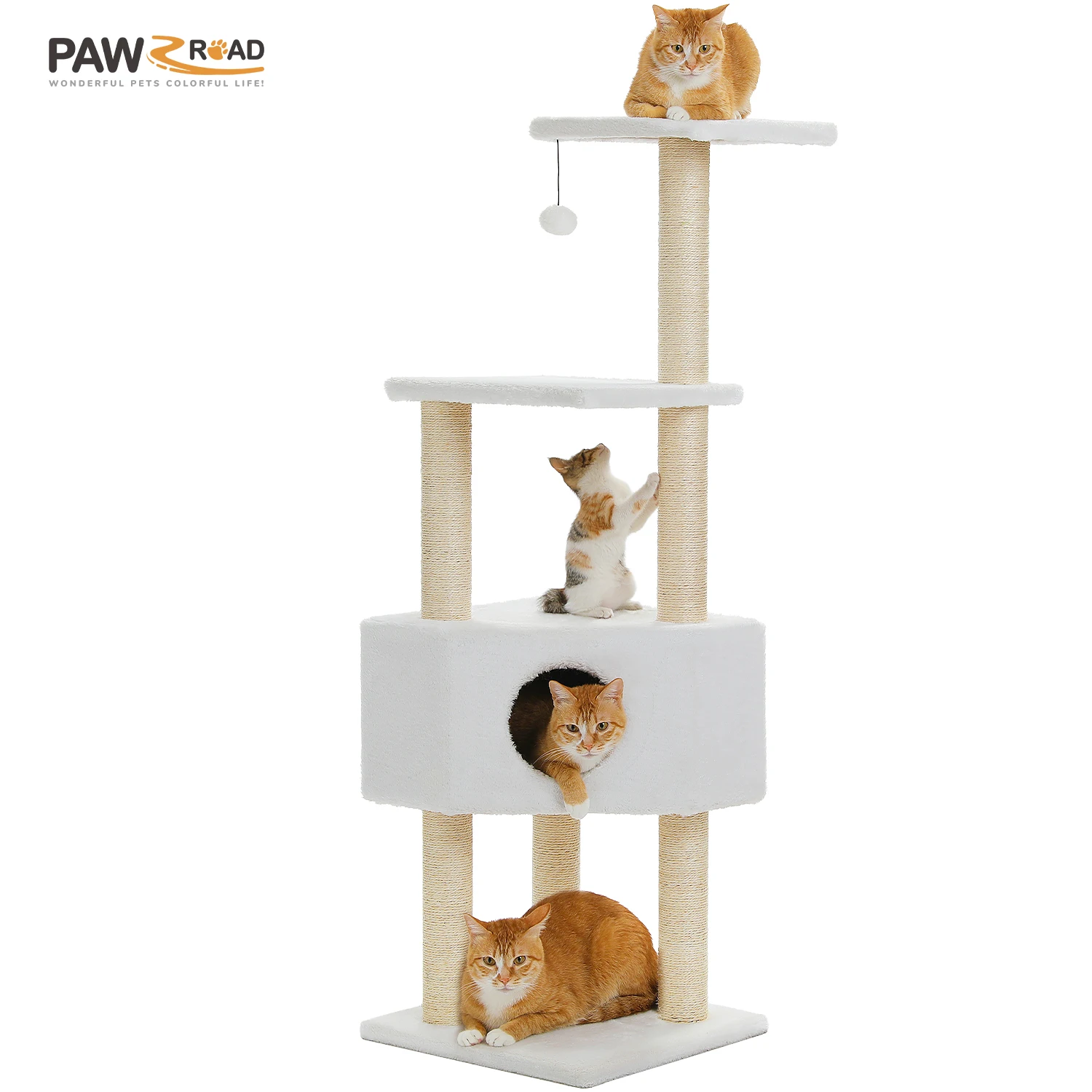 Cat Tree with Toy Cat Tower - Image 11