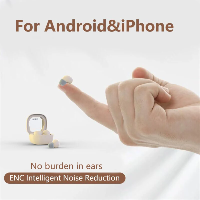 SK small earbuds wireless bluetooth headset,headphones sport,sleep,work - Image 1