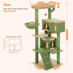 Cat Tree with Toy Cat Tower - Thumbnail Image 8