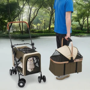Foldable Pet Stroller for Small/Medium Pets - Thumbnail Image 6