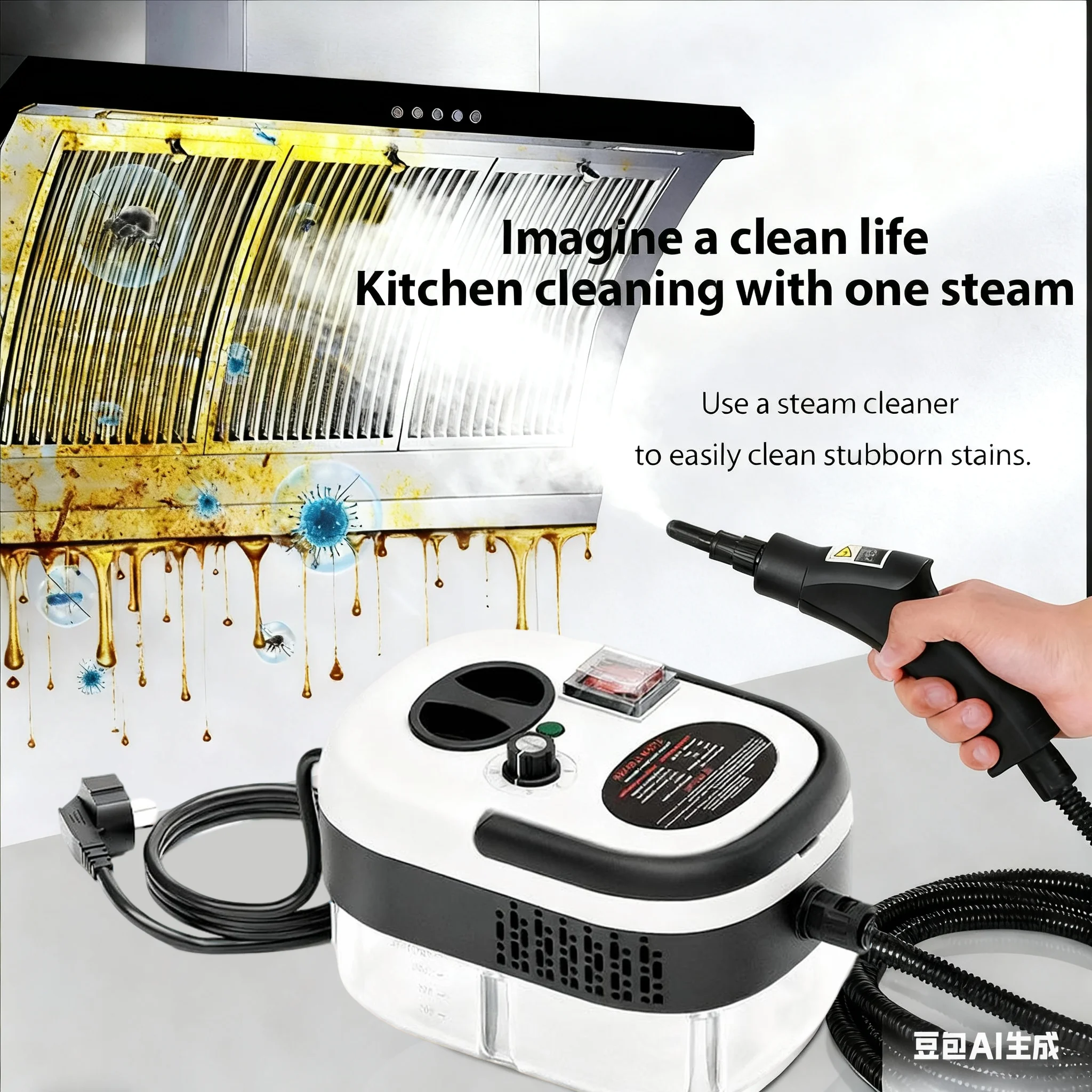 Kitchen oil stains Machines cleaning machine - Image 1