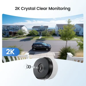 Window Security Camera Full Color Night Vision Surveillance Camera - Thumbnail Image 2