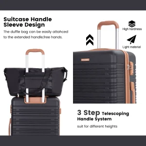 Luggage Sets 4 Piece, Suitcases with Travel Duffle Bag - Thumbnail Image 7
