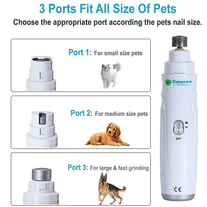 Professional 2-Speed Dog Nail Grinder - Image 4