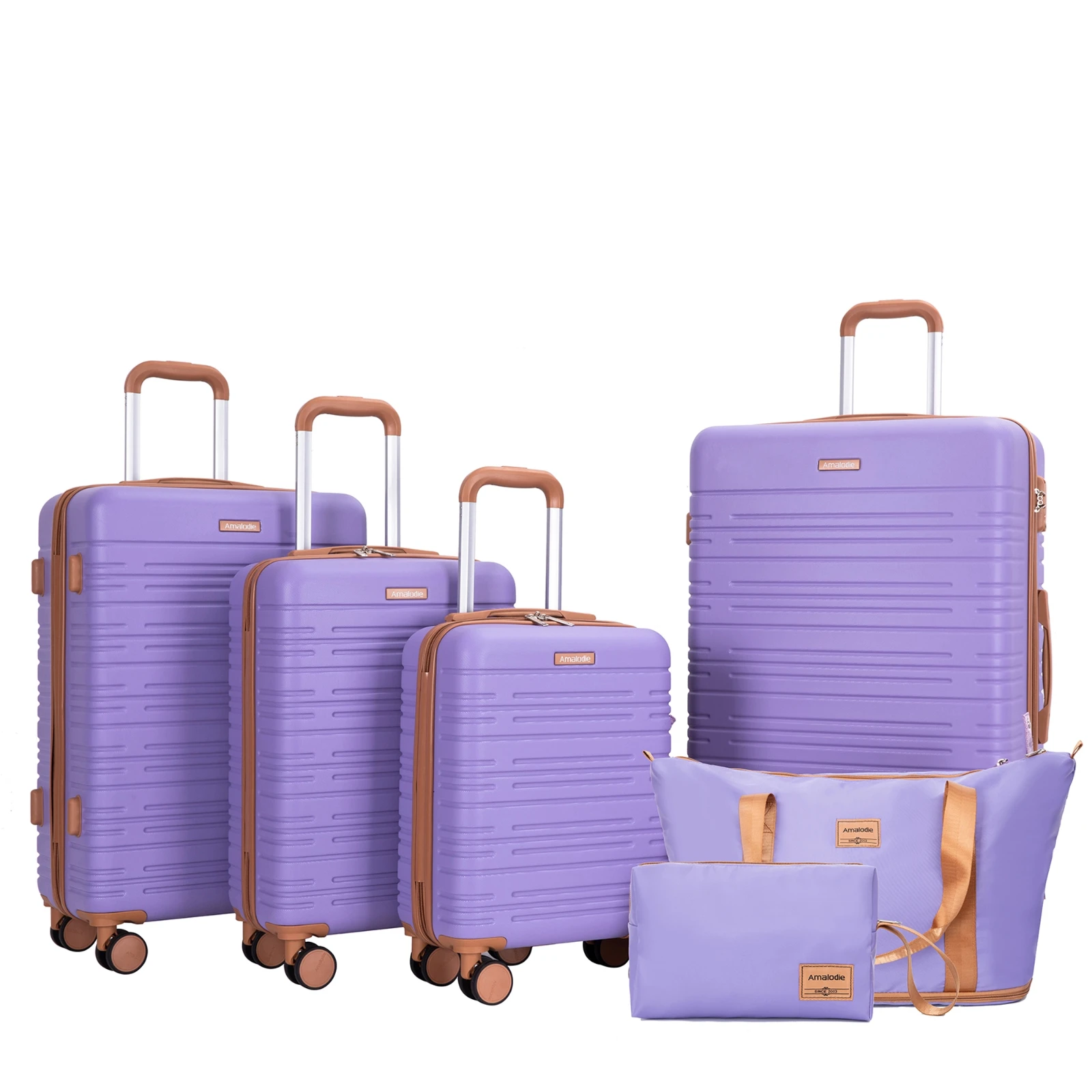 Luggage Sets 4 Piece, Suitcases with Travel Duffle Bag - Image 1