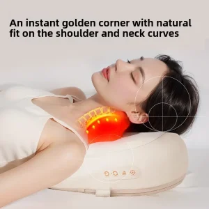 Electric Massage Pillow Wireless Massager, Heating - Thumbnail Image 3
