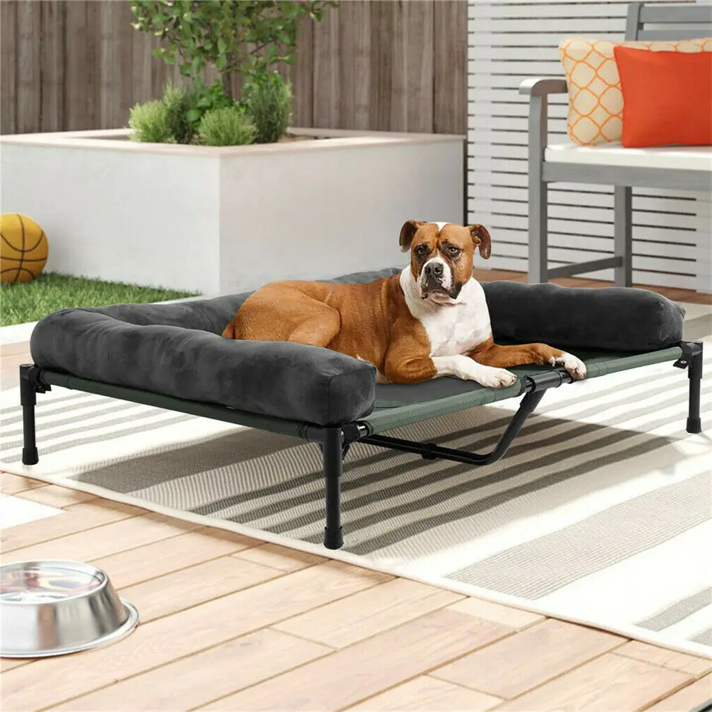 XL Outdoor Indoor Elevated Dog Bed for Large Sized - Image 4