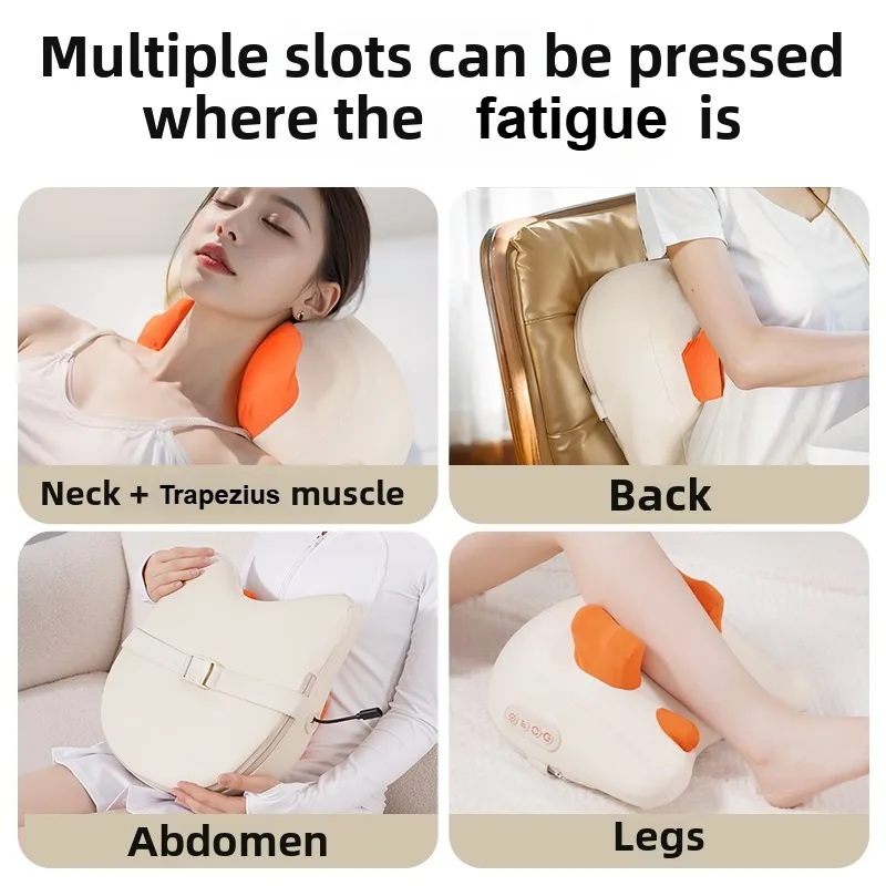 Electric Massage Pillow Wireless Massager, Heating - Image 4