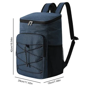 24L Cooler Box Picnic Bag Large Thermal Backpack - Thumbnail Image 14