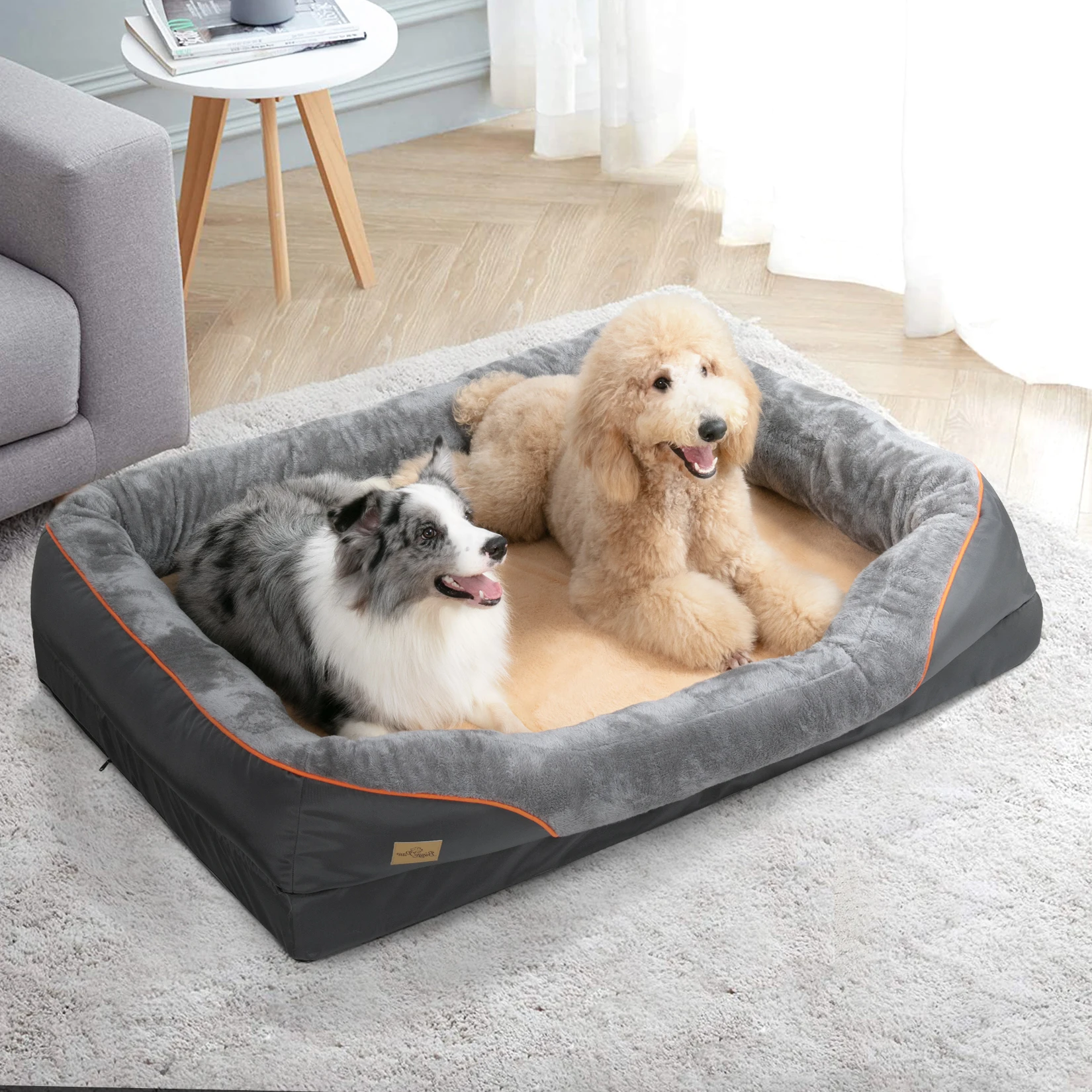 Large Dog Warm Fleece Anti-Allergy Pet Bed - Image 2