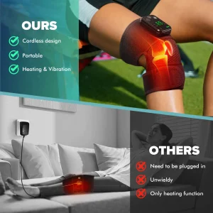 Intelligent Electric Heating Knee, Massage Neck Shoulder Knee Vibration Device - Thumbnail Image 5
