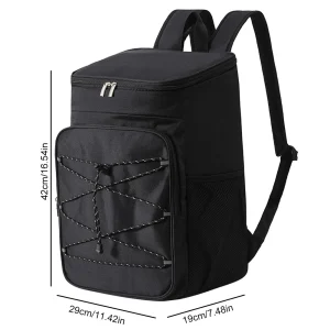24L Cooler Box Picnic Bag Large Thermal Backpack - Thumbnail Image 15