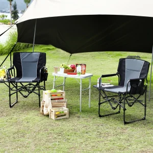 1 Pack / 2 Pack Oversized Heavy Duty Folding Directors Chair - Thumbnail Image 14