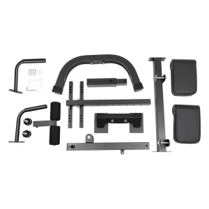 Back Extension Steel Frame Home Gym Fitness Equipment for Full Body Muscle Training - Thumbnail Image 8