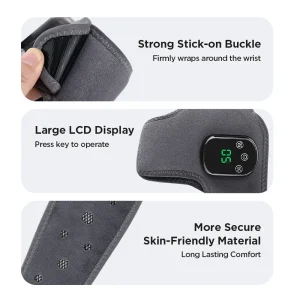 Electric Foot Heat Massager Hot Compresses Vibration Massager Breathable Material Foot and Ankle Joint Hot Compress Protection - Thumbnail Image 6